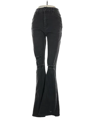 Pre-owned Wax Jean Jeans In Black