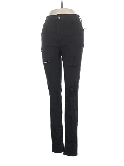 Pre-owned Wax Jean Jeans In Black