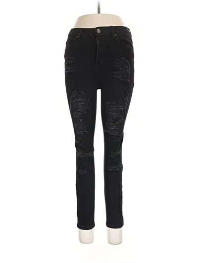 Pre-owned Wax Jean Jeans In Black