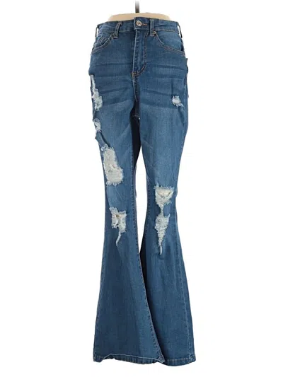 Pre-owned Wax Jean Jeans In Blue