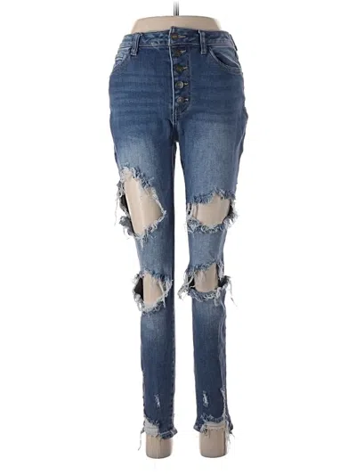 Pre-owned Wax Jean Jeans In Blue