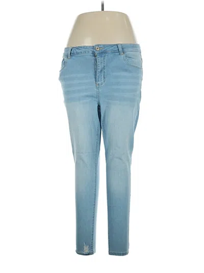 Pre-owned Wax Jean Jeans In Blue