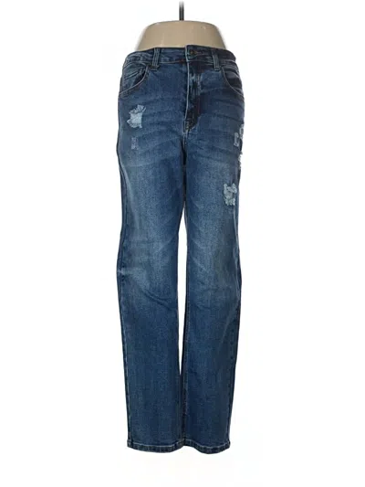Pre-owned Wax Jean Jeans In Blue