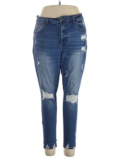 Pre-owned Wax Jean Jeans In Blue