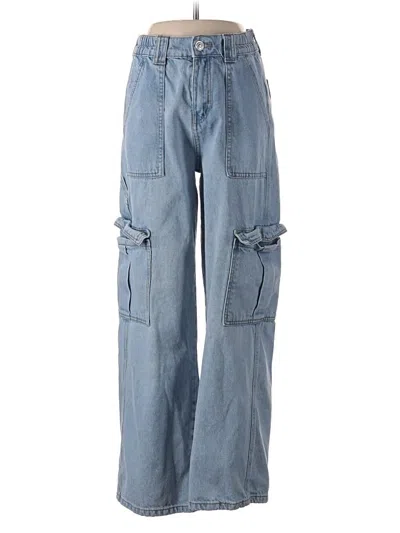 Pre-owned Wax Jean Jeans In Blue
