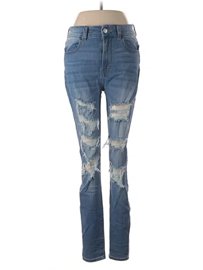 Pre-owned Wax Jean Jeans In Blue