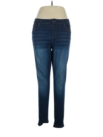 Pre-owned Wax Jean Jeans In Blue