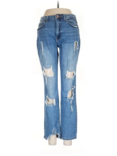 Pre-owned Wax Jean Jeans In Blue