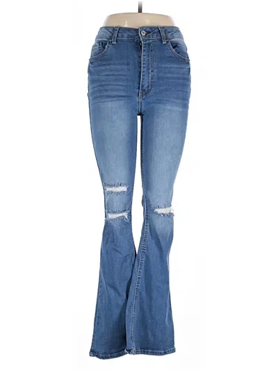 Pre-owned Wax Jean Jeans In Blue