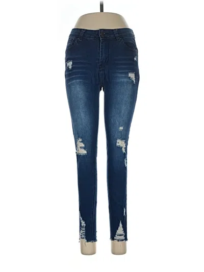 Pre-owned Wax Jean Jeans In Blue