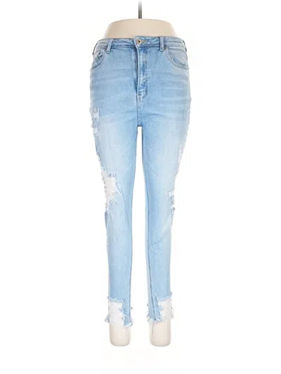 Pre-owned Wax Jean Jeans In Blue