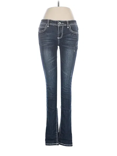 Pre-owned Wax Jean Jeans In Blue