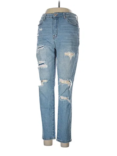 Pre-owned Wax Jean Jeans In Blue