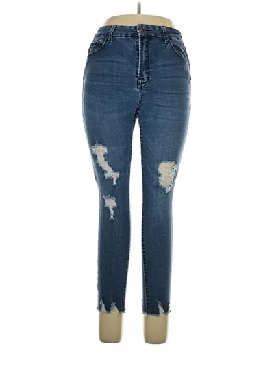 Pre-owned Wax Jean Jeans In Blue