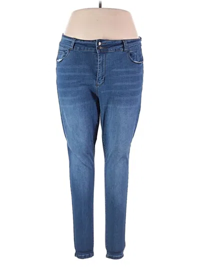 Pre-owned Wax Jean Jeans In Blue