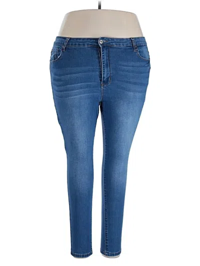 Pre-owned Wax Jean Jeans In Blue