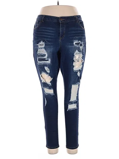 Pre-owned Wax Jean Jeans In Blue