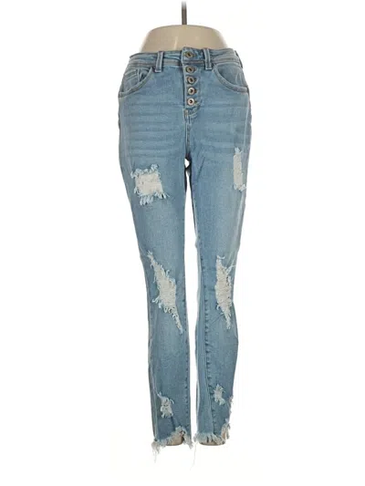Pre-owned Wax Jean Jeans In Blue