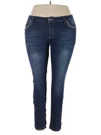 Pre-owned Wax Jean Jeans In Blue