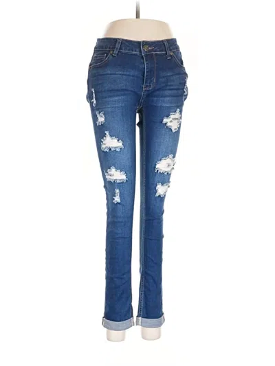 Pre-owned Wax Jean Jeans In Blue
