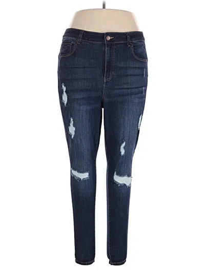 Pre-owned Wax Jean Jeans In Blue