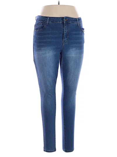 Pre-owned Wax Jean Jeans In Blue