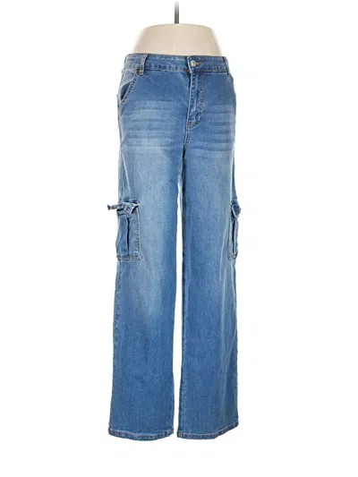 Pre-owned Wax Jean Jeans In Blue