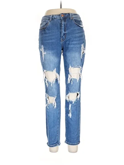 Pre-owned Wax Jean Jeans In Blue