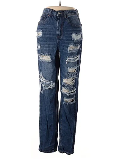 Pre-owned Wax Jean Jeans In Blue