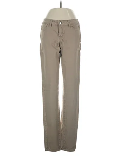 Pre-owned Wax Jean Jeans In Tan