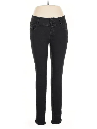 Pre-owned Wax Jean Jeggings In Black