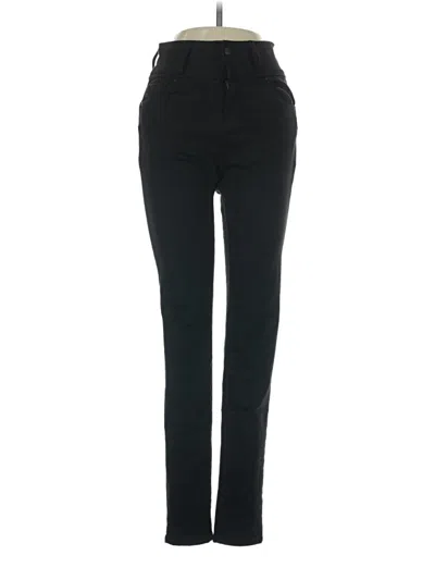 Pre-owned Wax Jean Jeggings In Black