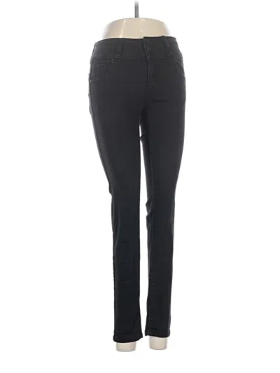 Pre-owned Wax Jean Jeggings In Black