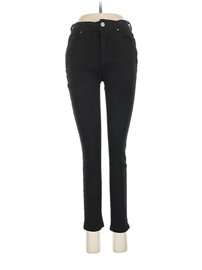 Pre-owned Wax Jean Jeggings In Black
