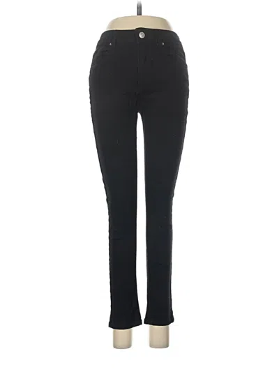 Pre-owned Wax Jean Jeggings In Black