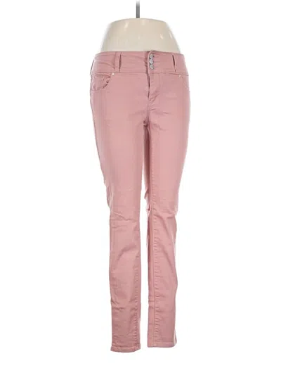 Pre-owned Wax Jean Jeggings In Pink