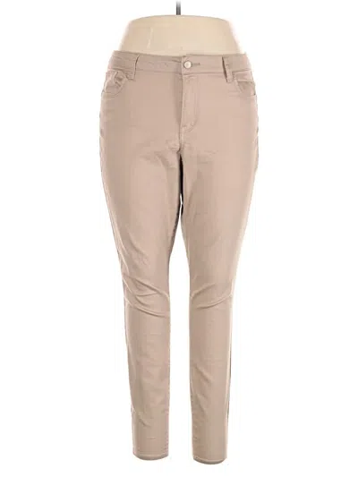 Pre-owned Wax Jean Khakis In Tan