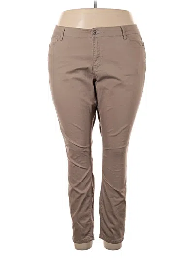 Pre-owned Wax Jean Khakis In Tan