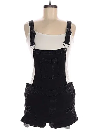 Pre-owned Wax Jean Overalls In Black