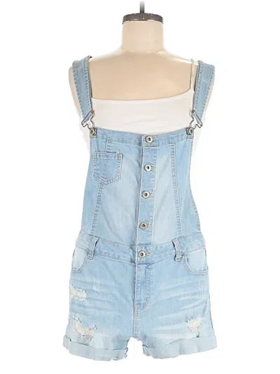 Pre-owned Wax Jean Overalls In Blue