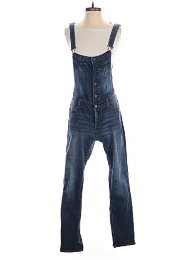 Pre-owned Wax Jean Overalls In Blue
