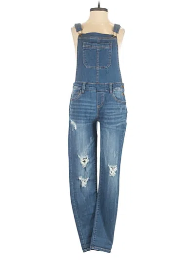 Pre-owned Wax Jean Overalls In Blue
