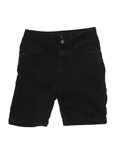 Pre-owned Wax Jean Shorts In Black