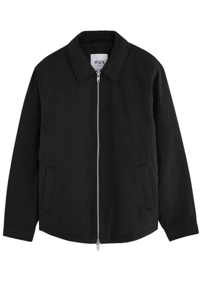 Wax London Covent Shell Jacket In Black