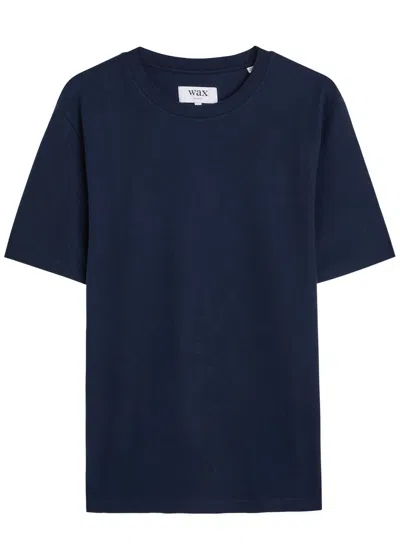 Wax London Dean Cotton T-shirt In Blue