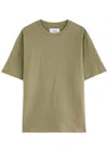Wax London Dean Short Sleeve Crewneck Tee In Green