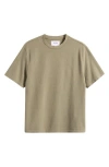 Wax London Dean Organic Cotton T-shirt In Green