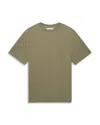 Wax London Dean Short Sleeve Crewneck Tee In Green