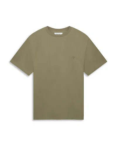 Wax London Dean Short Sleeve Crewneck Tee In Green