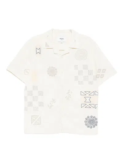 Wax London Didcot Shirt In White